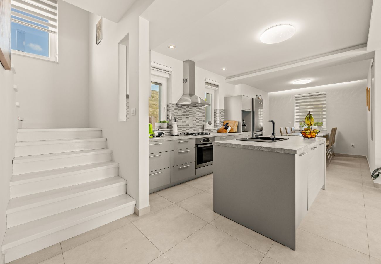 Villa in Diminići - Modern Villa Novek with Pool and Sea View