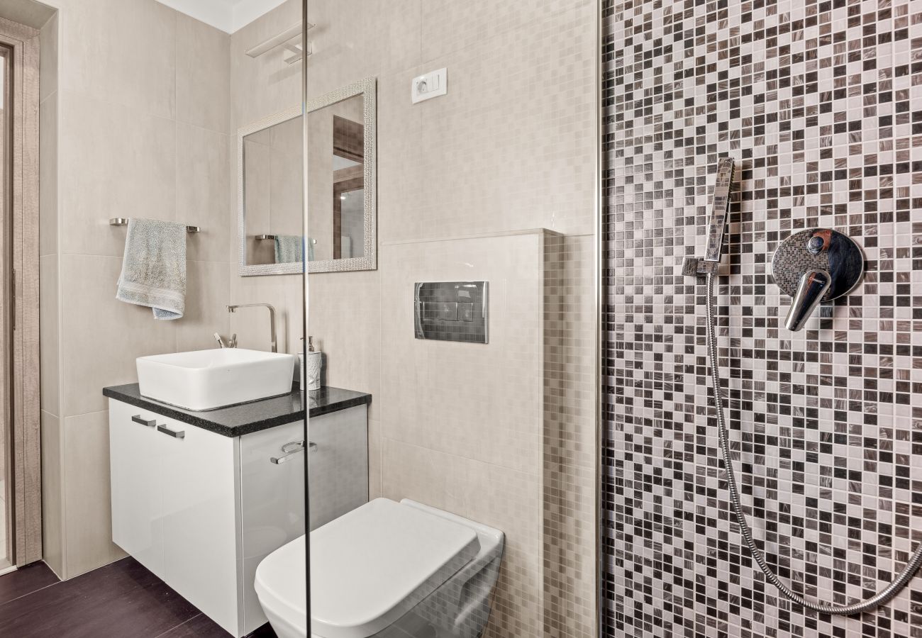 Villa in Diminići - Modern Villa Novek with Pool and Sea View