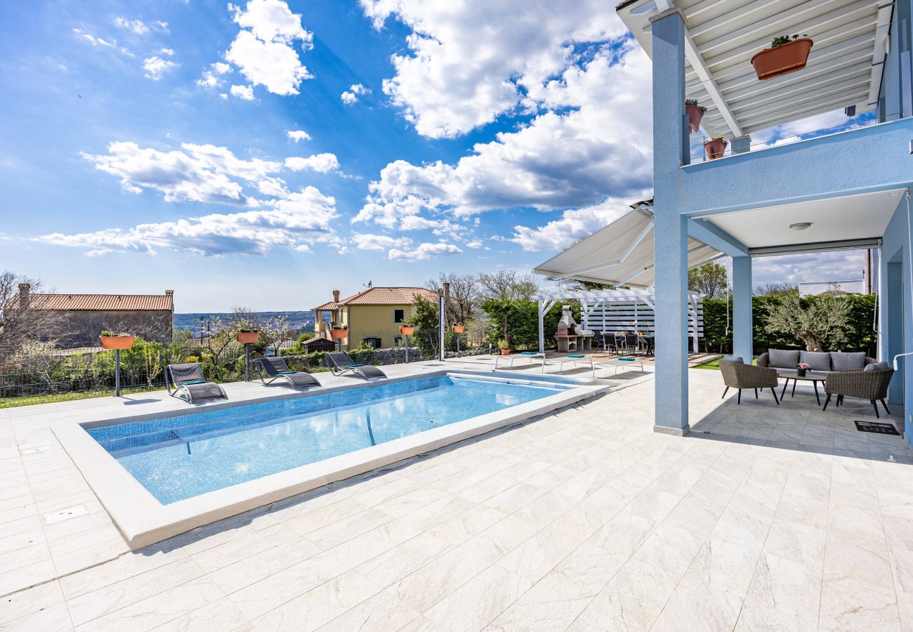 Villa in Diminići - Modern Villa Novek with Pool and Sea View