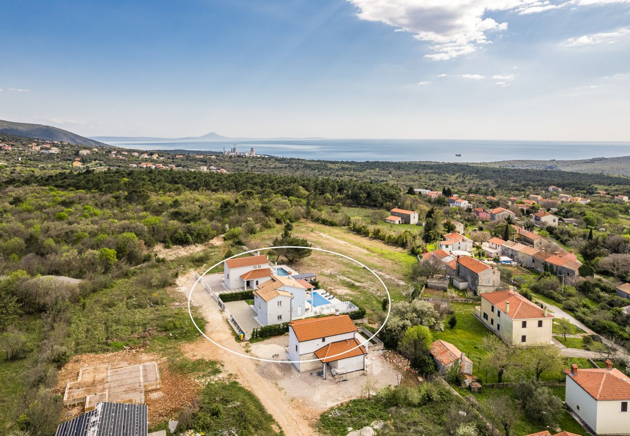 Villa in Diminići - Modern Villa Novek with Pool and Sea View