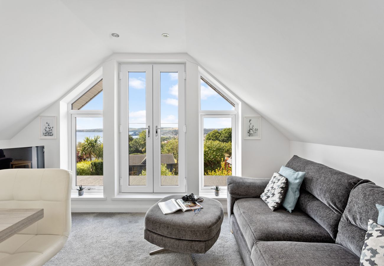 Open plan living area
